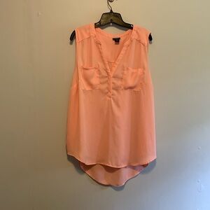Torrid Tank Top Size 1 Peachy Orange